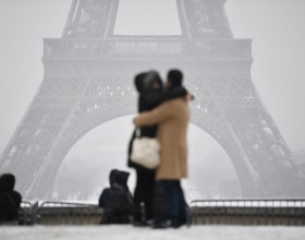 Valentine's Day at the Eiffel Tower