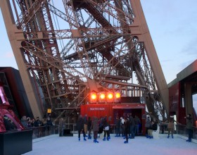 Eiffel Tower Ice Rink 2014
