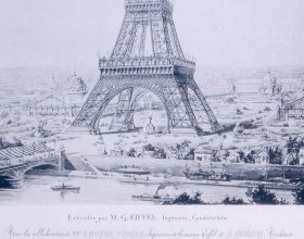 Eiffel Tower drawing project