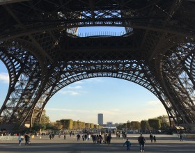 Eiffel Tower's esplanade