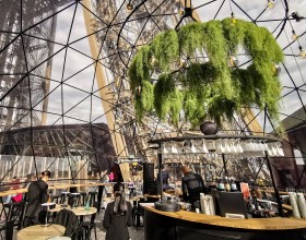 View from inside the dome on the first floor