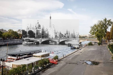 View from the Quai de Seine