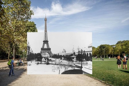 View from the Champ de Mars