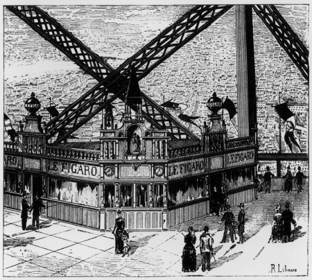 Le Figaro Pavilion at the Eiffel Tower