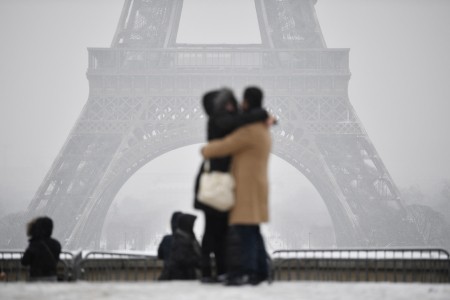 Valentine's Day at the Eiffel Tower