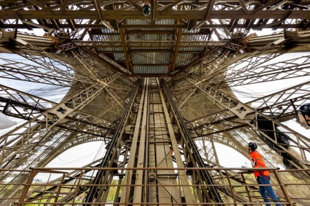 Renovation of north elevator