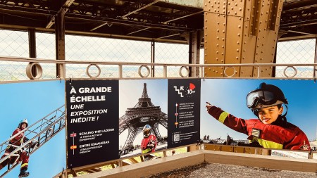 Exhibition in the stairs