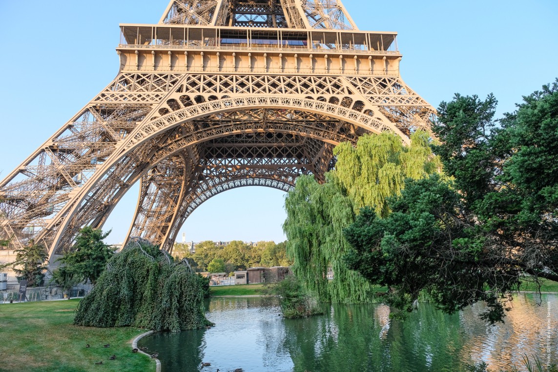 Photo of Eiffel Tower gardens