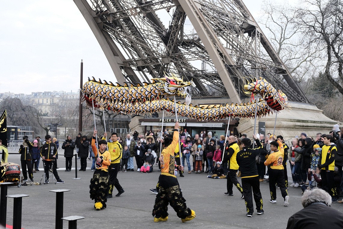 Photo of the French Association of Chinese Dragon and Lion Dance 