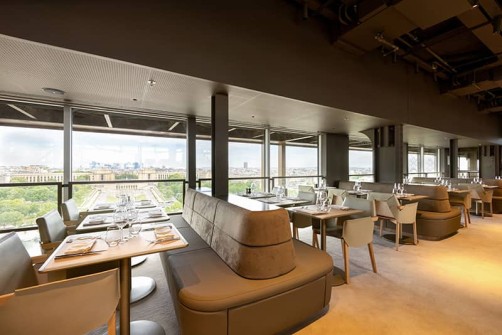 Interior of Madame Brasserie restaurant